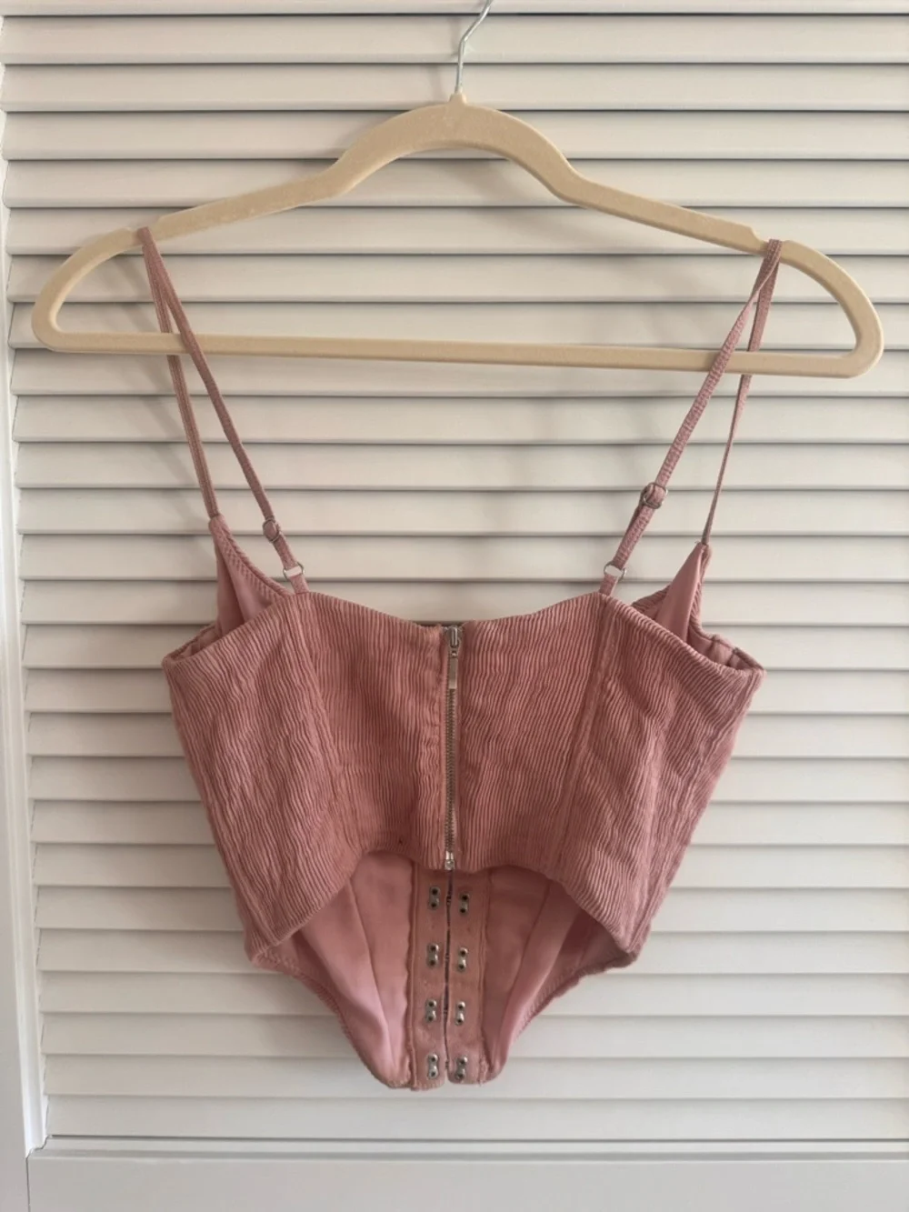 White Fox Boutique Stay Young Bustier in Blush - Picture 3 of 4